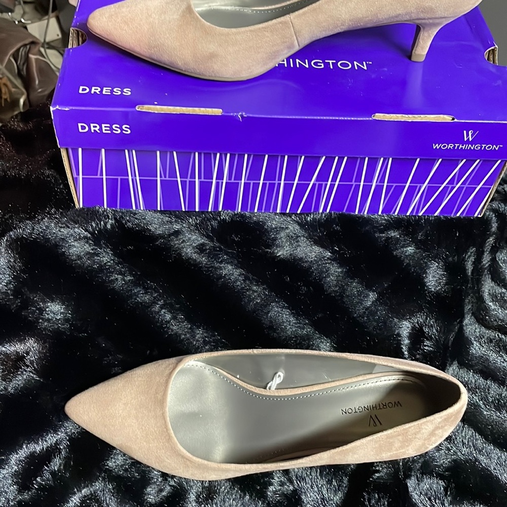 Dress shoe 2” heel wore once to a wedding.